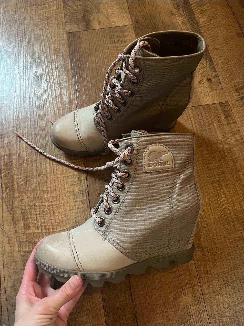 Sorel wedge boots